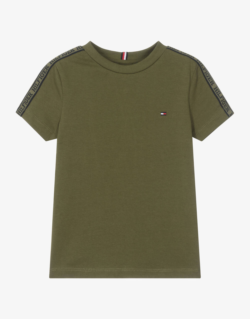 Boys Orange Cotton T-Shirt - Image 2