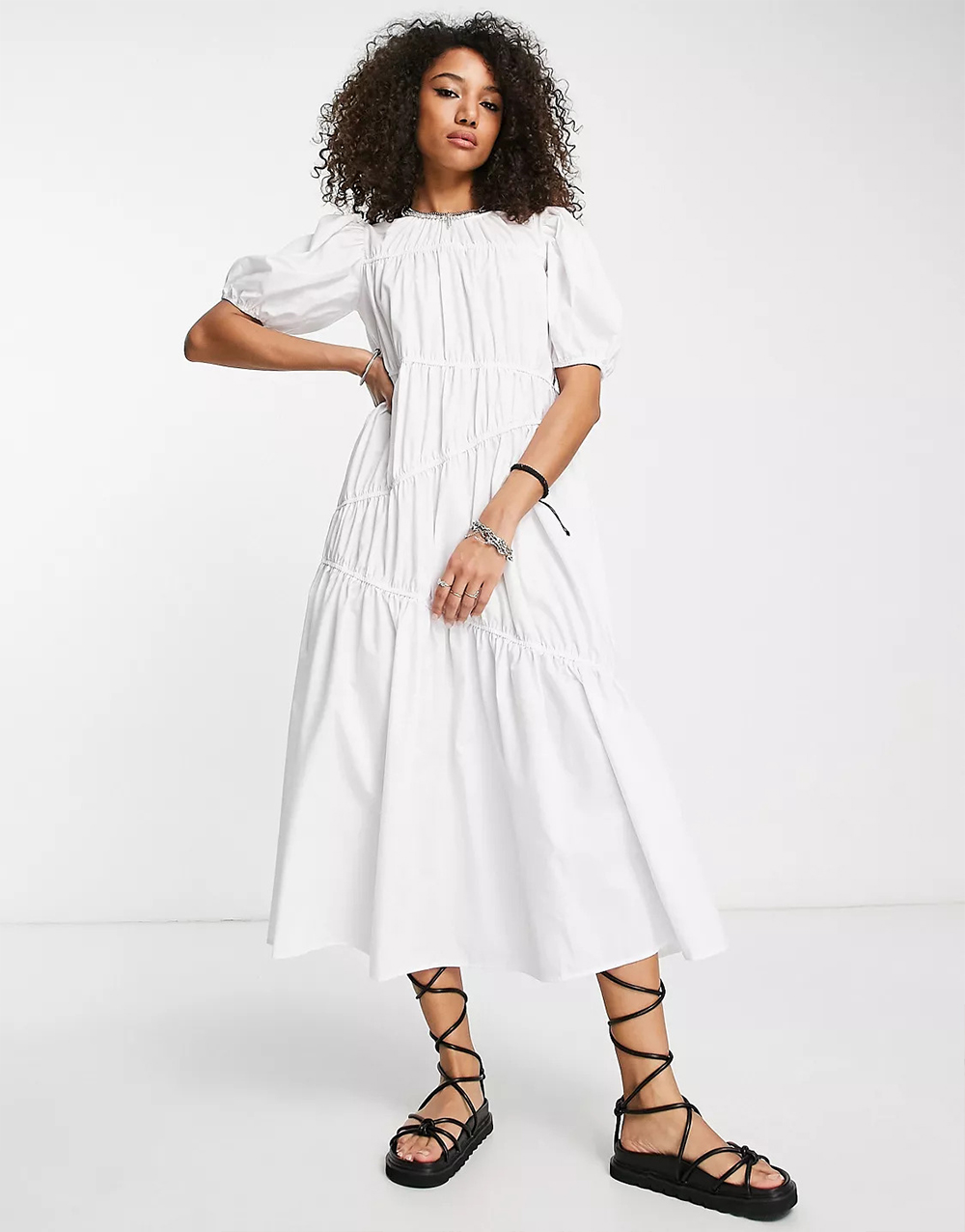 Women's Long Sleeve Shirt Dress - Image 3